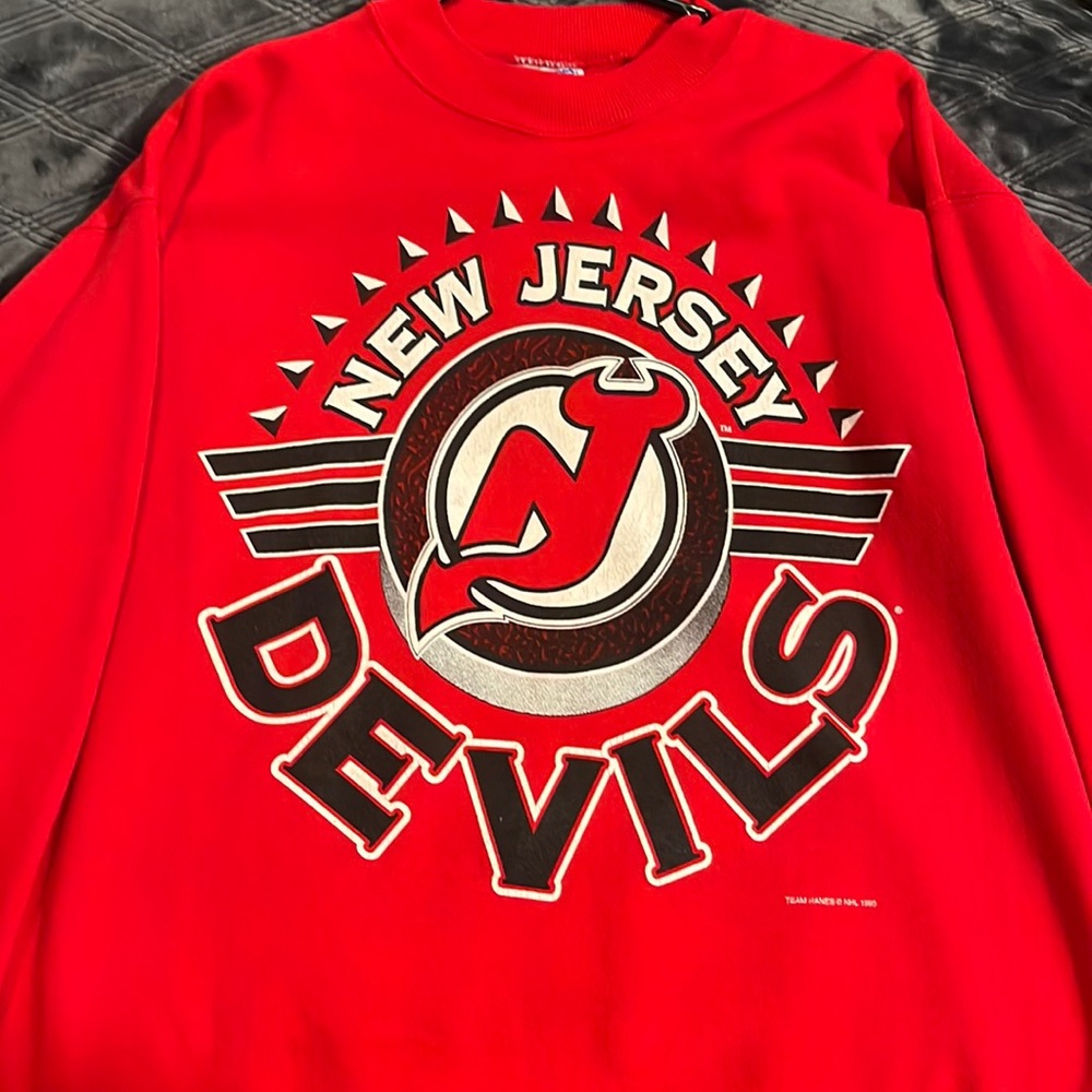 Vintage New Jersey devils sweater